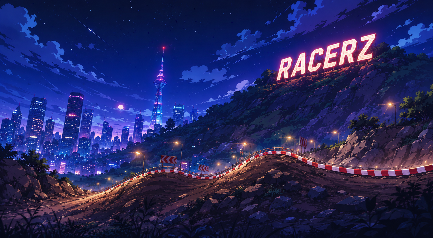Racerz Racing Track Background